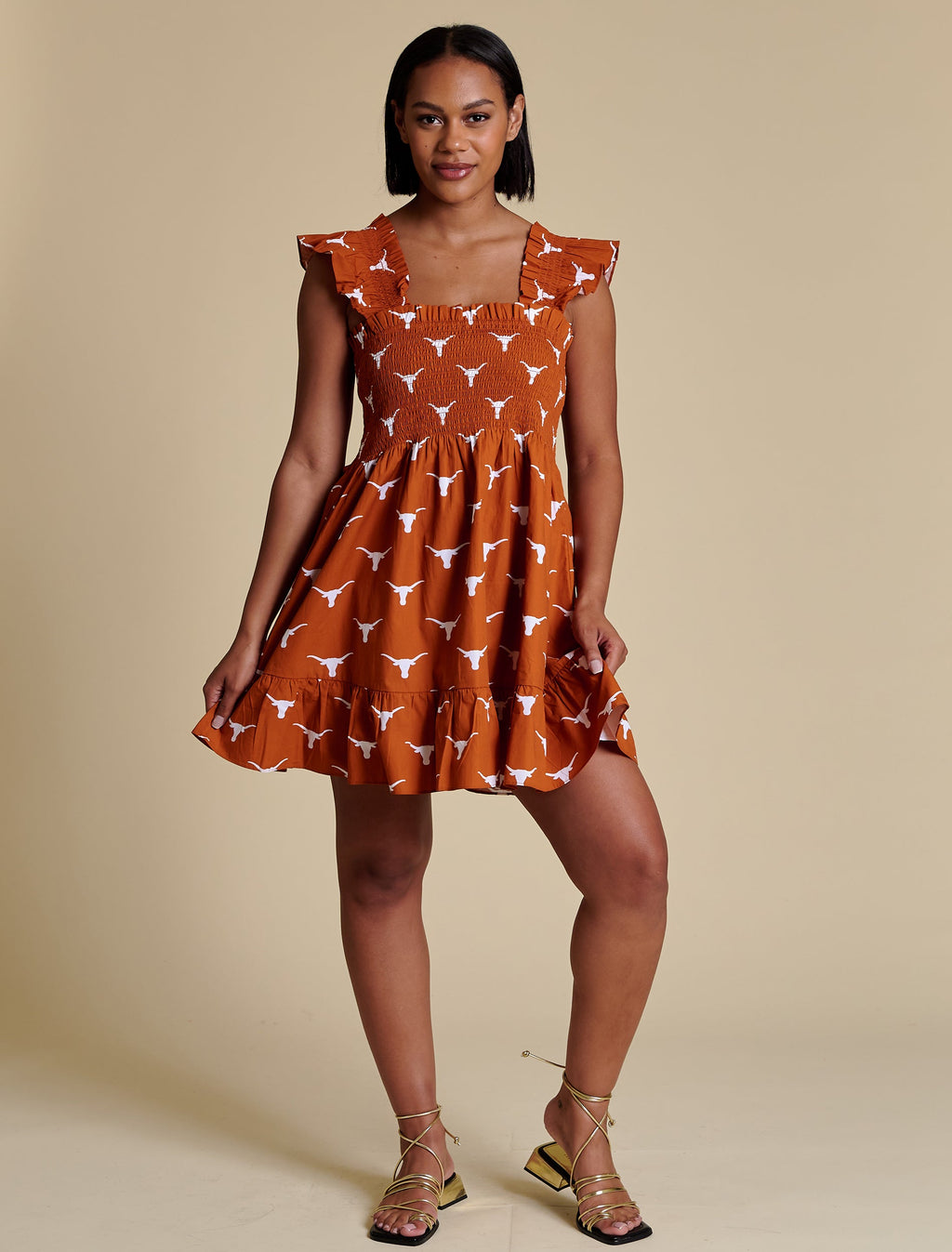 The Poplin Smocked Dress | Texas