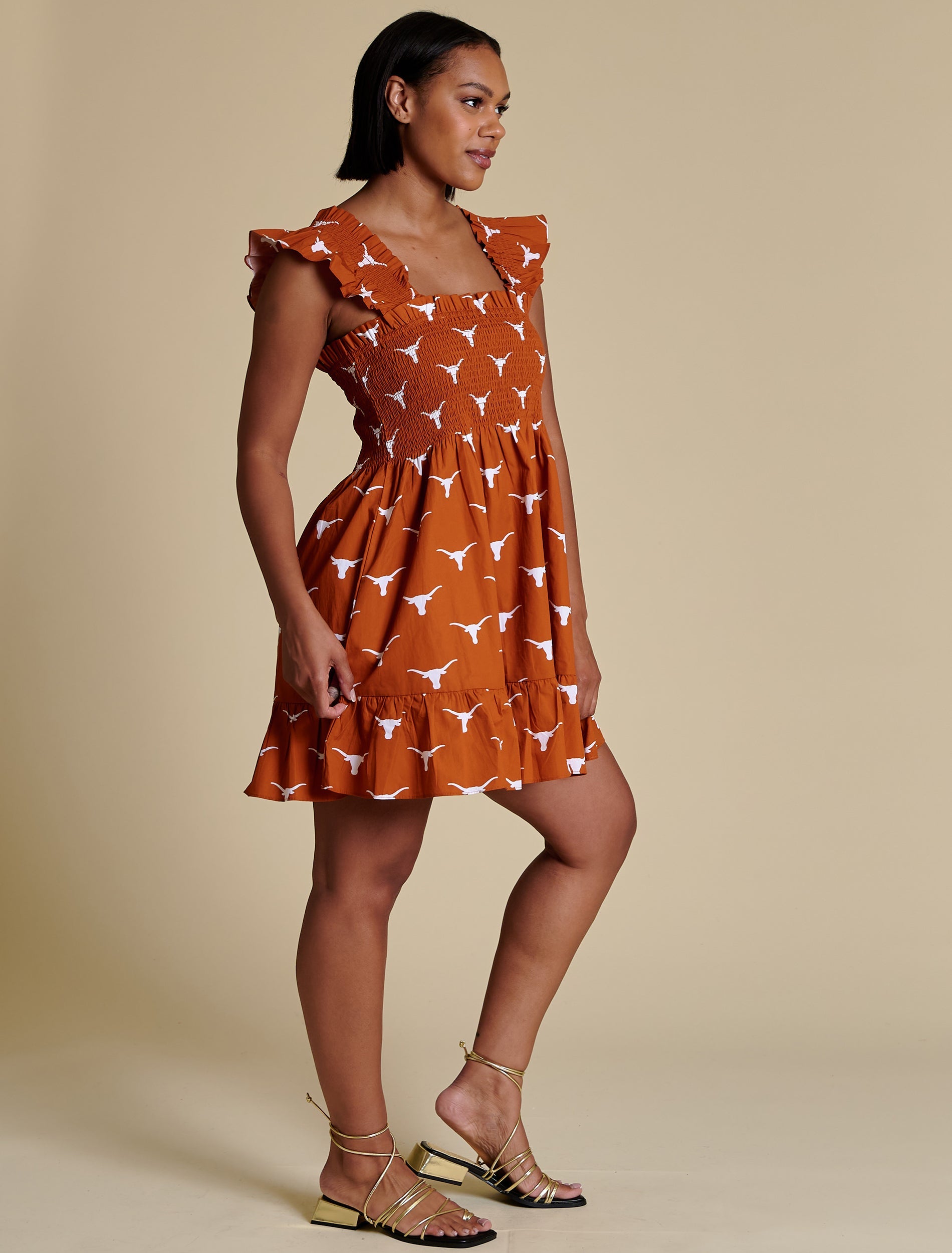 The Poplin Smocked Dress | Texas